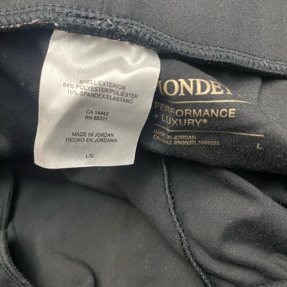 Mondetta Women's Straight Leg Pull On Pants performance plus luxury athletic  L - Picture 5 of 9